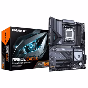 GIGABYTE B650EEAGLE AMD B650 Socket AM5 ATX mātesplate, DDR5-SDRAM, 4 sloti, 3 x M.2