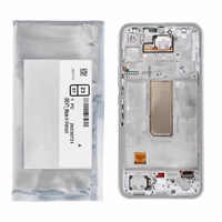 ServicePack LCD displejs SAMSUNG A34 5G A346B sudrabs GH82-31201B