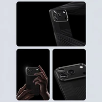 Benks Montage magnētiskais Armor Air Kevlar viedtālruņa apvalks ar metāla rāmi 600D+1500D (MB69) Iphone 17 Pro melns