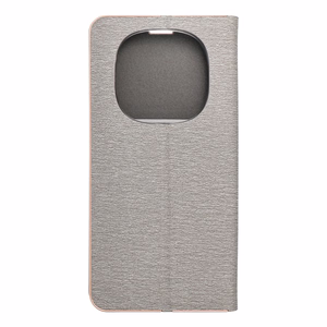 LUNA Viedtālruņa apvalks zeltains XIAOMI Redmi Note 14 PRO 4G sudrabains