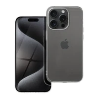 Caurspīdīgs viedtālruņa apvalks 2 mm IPHONE 15 Pro (kameras aizsardzība) caurspīdīgs