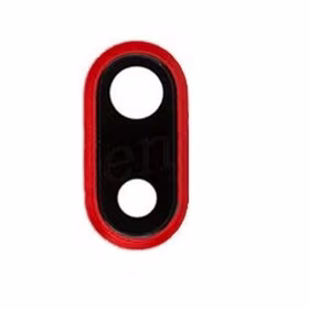 iPhone 8 Plus lens for camera with frame red ORG
