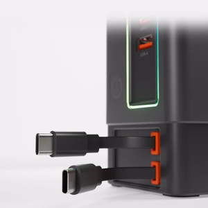 SBS Power Dock 6-in-1 with MagSafe, Stand, and USB-C Cables 65W – Black