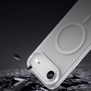 Magnētiskais abrazīvais viedtālruņa apvalks iPhone 17 Air, saderīgs ar MagSafe - matēts balts