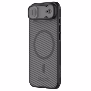 Nillkin CamShield Pro MagSafe saderīgs apvalks iPhone 17 Air - caurspīdīgs, melns