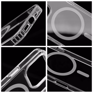 Maciņš Samsung A27 Drop Glue Colorful Ring Mag Cover saderīgs ar MagSafe pelēks