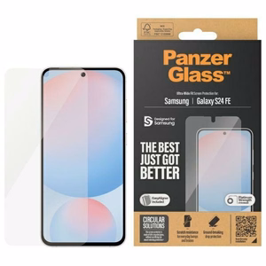 PanzerGlass Ultra-Wide Fit защита экрана закаленное стекло Samsung Galaxy S23 FE - прозрачный