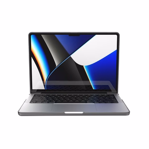 Speck SmartShell cietais vāciņš ierīcei MacBook Pro 14" (M5 / M4 / M3 / M2 / M1, 2026–2021), “Onyx Black” krāsā