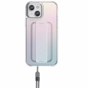 Uniq Heldro viedtālruņa apvalks iPhone 13 - varavīksnes krāsā