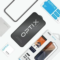 Uniq Optix matēts rūdītais stikls iPhone 15 Pro ar aplikatoru