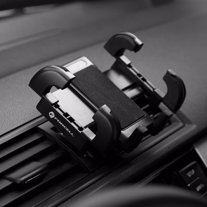 FORCELL F-GRIP regulārais automobiļa turētājs gaisa ventilācijai melns
