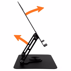 Regulējams, rotējošs, ergonomisks portatīvā datora statīvs 10–17″ LAPTOP STAND ROTO MT2662