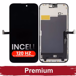 LCD Display Compatible With iPhone 15 Pro Max Black (120Hz / INCELL / Premium) /*Removable IC*/