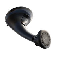 Joyroom JR-ZS356 universālais magnētiskais automašīnas turētājs tālrunim uz paneļa / loga - melns