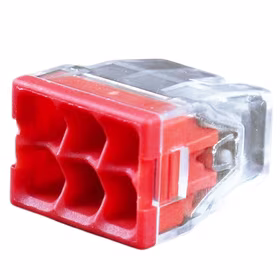 Savienotājs vadiem, 6x 0.5-2.5mm², 24A, 450V, 100 gab.