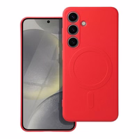 Maciņš "Silicone Mag Cover" priekš Samsung S942 S26 sarkans