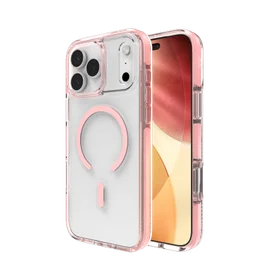 ZAGG Santa Cruz Snap Magnētiskais viedtālruņa apvalks iPhone 17 Pro Max – rozā