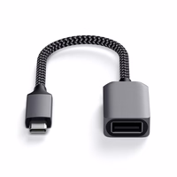 Adapteris USB C uz USB A Satechi ST-UCATCM kosmosa pelēks