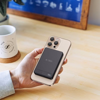 Tech-Protect PB33 LifeMag MagSafe 5000mAh Portatīvais lādētājs (m) - melns