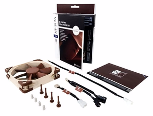 Noctua NF-S12A PWM datora dzesēšanas komponents, korpusa ventilators 12 cm brūns