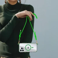 Tel Protect Strap Viedtālruņa apvalks iPhone 15 Pro Max zaļš