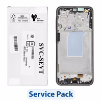 ServicePack LCD displejs SAMSUNG A26 5G A266B melns GH82-37049A
