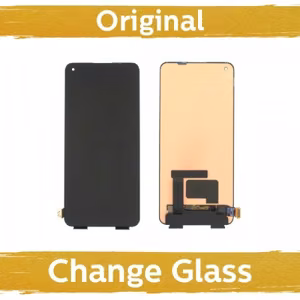 LCD Displejs Saderīgs ar OnePlus 8T Melns (Renewed: China)