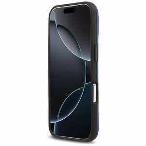 BMW M FW Metal Logo Magnētiskais apvalks iPhone 17 Pro Max - tumši zils