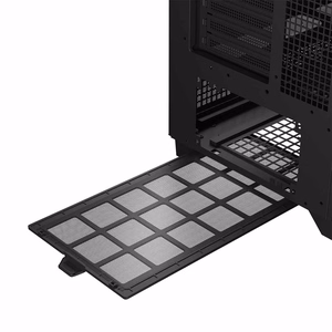 MODECOM VOLCANO PERUN APEX ARGB MIDI datora korpuss, melns