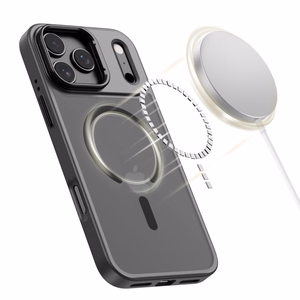 Tech-Protect MagStand MagSafe viedtālruņa apvalks iPhone 17 Pro Max - matēts melns