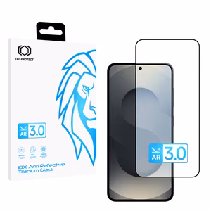 Tempered glass Tel Protect 10X AR 3.0 AntiReflective Titanium forSamsung Galaxy S24/S25