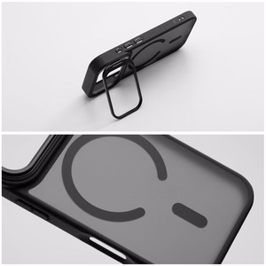 Case for iPhone 16 PRO Forcell F-Protect Shadow Stand Premium compatible with MagSafe black