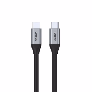 UNITEK C14082ABK USB kabelis USB 3.2 Gen 2 (3.1 Gen 2) 1 m USB C Melns