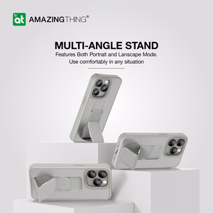 Amazing Thing Matte Pro Mag apvalks 12FT IP156.1PMPGY Iphone 15 Pro titāna