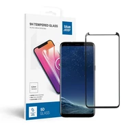 Aizsargstikls Blue Star - SAMSUNG Galaxy S8 Pilns pārklājums (ar pilnu līmi, rāmis draudzīgs) melns