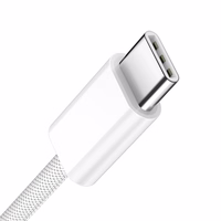BWOO Kabelis USB-C - USB-C 1m 60W iPhone 15 BO-X284 balts