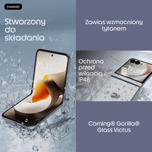 Motorola razr 70 17.5 cm (6.9") Dual SIM Android 16.0 5G USB Type-C 8 GB 256 GB 4800 mAh akmens krāsa