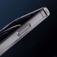 Viedtālruņa apvalks, saderīgs ar MagSafe iPhone 12 Pro Max caurspīdīgs