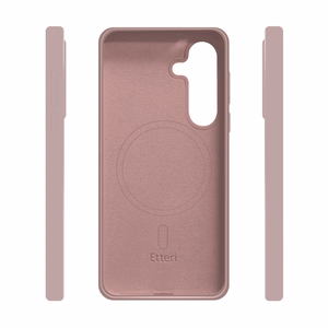 Etteri Silikona Mag maciņš for Samsung Galaxy S26 gaiši rozā