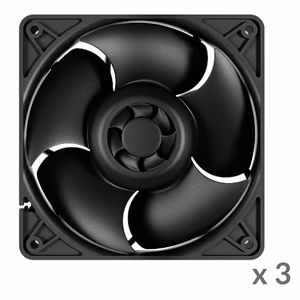 ARCTIC S12038-4K Servera ventilatori, 4-pinu, 40mm, 3 gab.