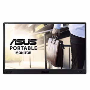 ASUS ZenScreen MB166C datora monitors 39,6 cm (15,6") 1920 x 1080 pikseļi Full HD LED melns