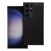 BREEZY viedtālruņa apvalks SAMSUNG S23 Ultra melns