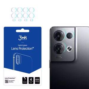 3mk Lens Protection – kameras objektīva aizsargs modelim Oppo Reno 8 Pro