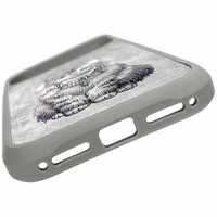 Nimmy Lucky Fashion Cat MagSafe maciņš iPhone 17 Pro pelēks