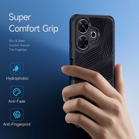 DUX DUCIS AIMO viedtālruņa apvalks REDMI 13 melns