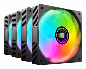 Mars Gaming MFSI4KIT datora dzesēšanas sistēma datora korpusa ventilators 12 cm melns