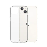 PanzerGlass ClearCase antibakteriālais viedtālruņa apvalks ar Military Grade sertifikātu iPhone 13 / 14 / 15 - caurspīdīgs