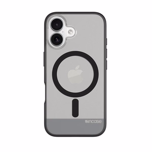 Incase Slim Case vāciņš ar MagSafe iPhone 16 tālrunim, caurspīdīgs melnā krāsā