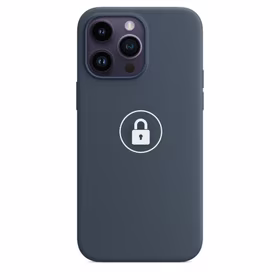 Phone Maciņš "Silicone Maciņš v2" priekš iPhone 14 Pro / Storm Zils / in package