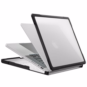 Tech-Protect Velar Case for MacBook Pro 14" 2021 / 2023 / 2025 / 2026 - Transparent Black